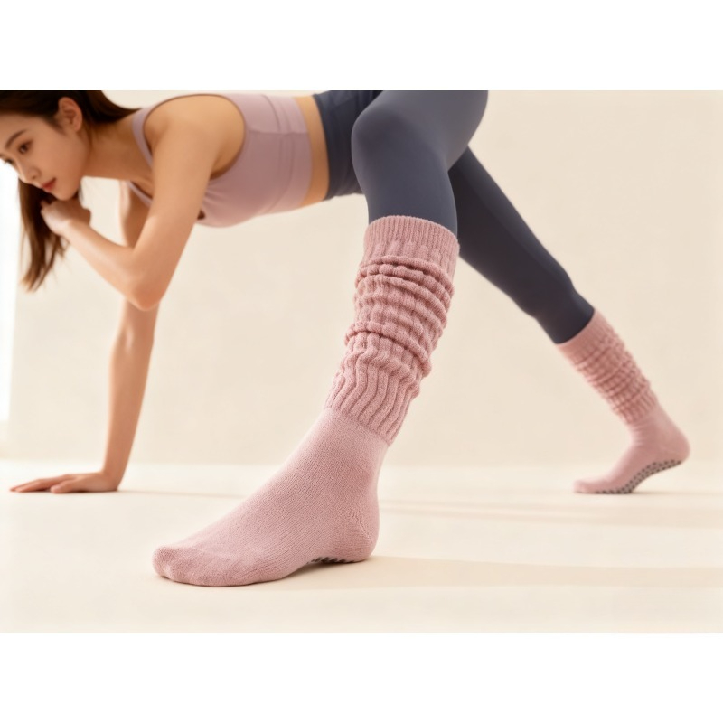 Pilates Yoga Gym - Kaos Kaki Pilates Wanita Katun Anti