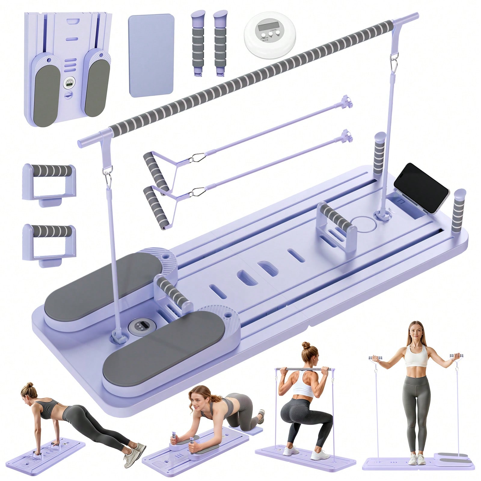 Pilates & Yoga Tina Fehrenbach - Reformer Pilates dengan Bar, Papan Pilates