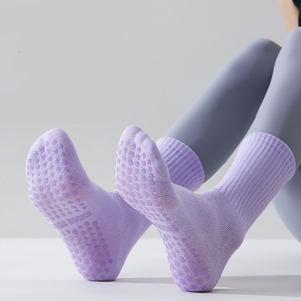 Pilates Yoga Youtube - Kaus Kaki Yoga Wanita Berkualitas Tinggi,