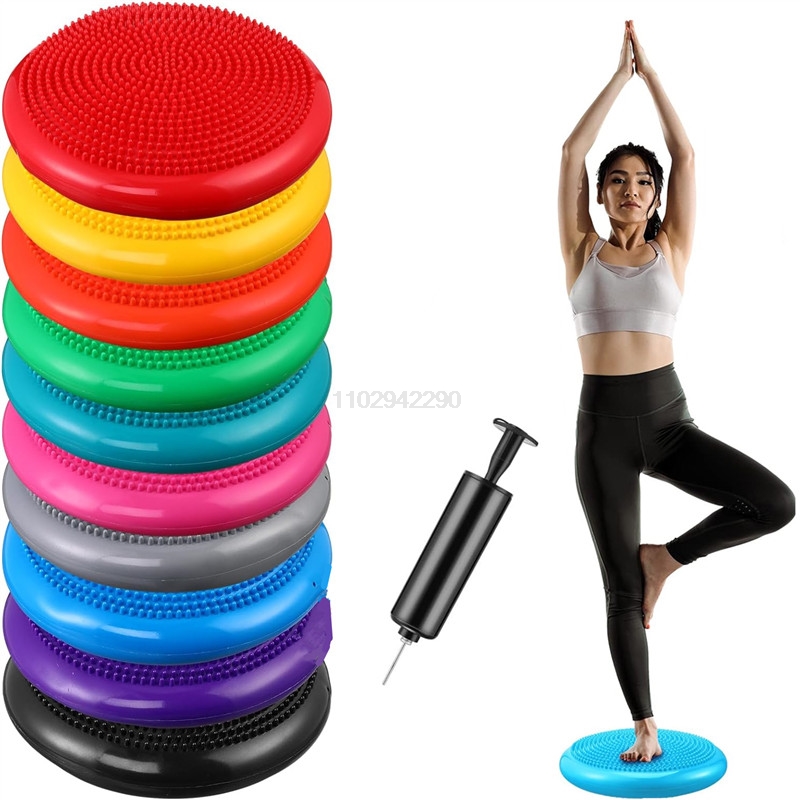 Exercise Disc Inflatable - 13.5in / 34Cm Bantalan Goyangan Meningkat