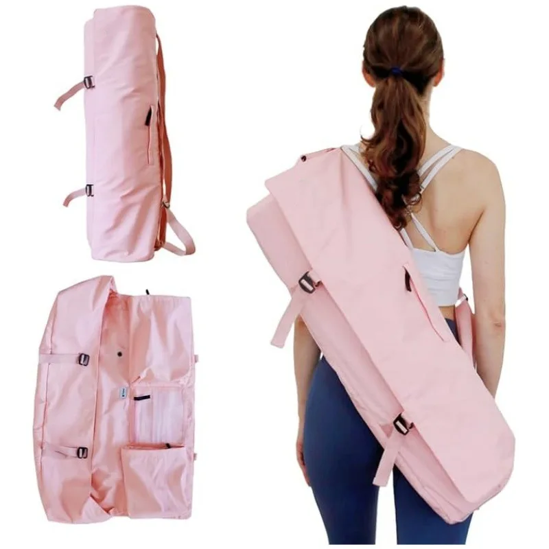 Yoga Mat Bag Carrier - Tas Matras Yoga dengan Kantong Botol