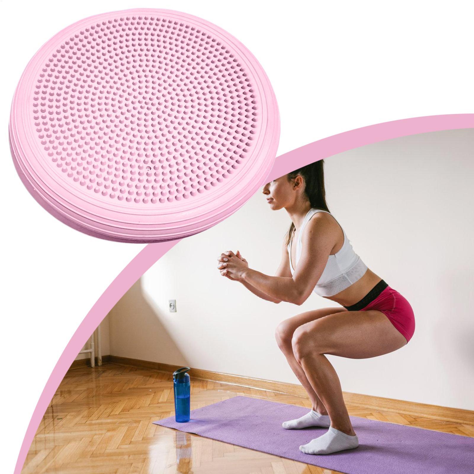 Exercise Disc Inflatable - Bantal Pijat Tiup Anti Selip, Alas