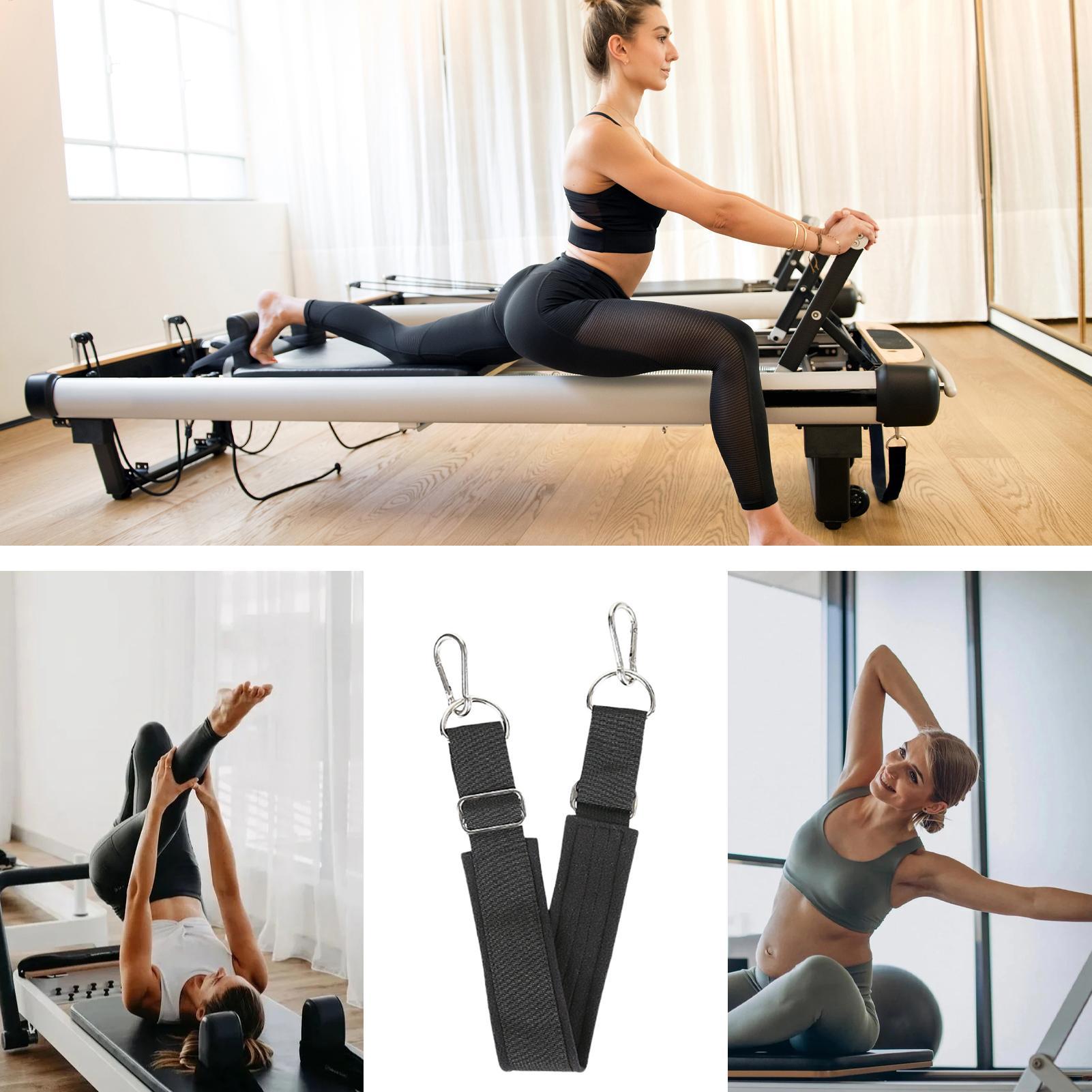 Pilates Yoga Gym - Tali Kaki Pilates Tebal, Dapat Disesuaikan,