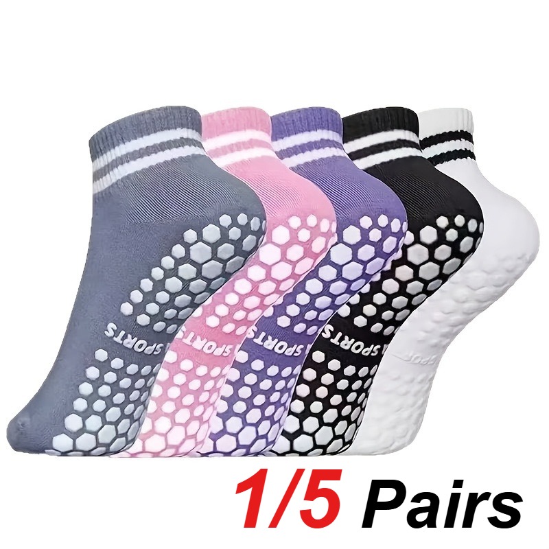 Pilates Yoga Origin - 1/5 Pasang Kaus Kaki Yoga Pilates