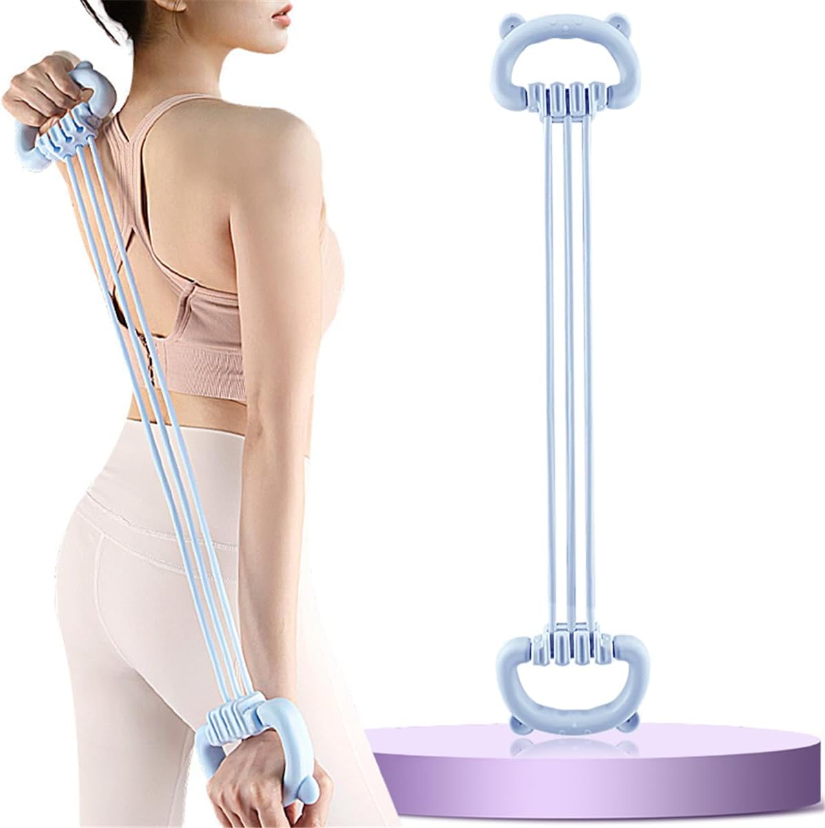 Pilates Yoga Stretching - Pita Latihan Resistance Figure 8 untuk