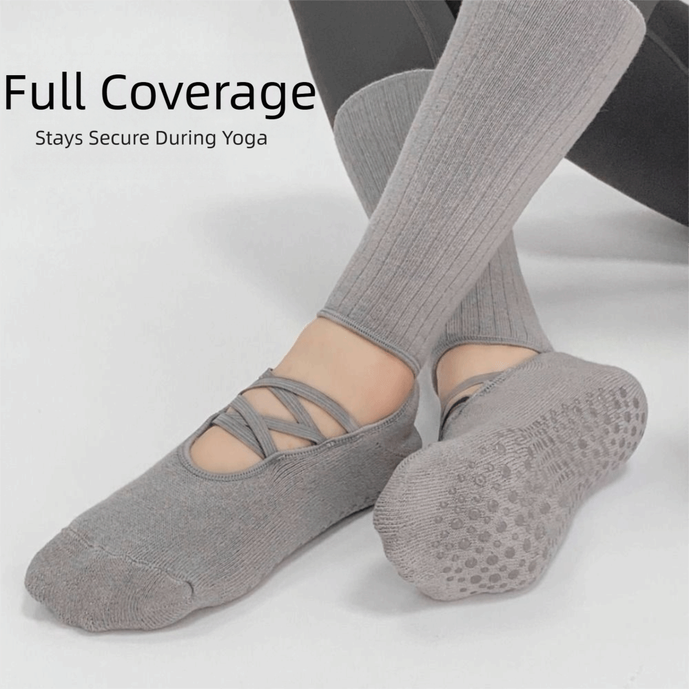 Pilates Yoga Youtube - Kaos Kaki Pilates Bahan Bernapas, Anti