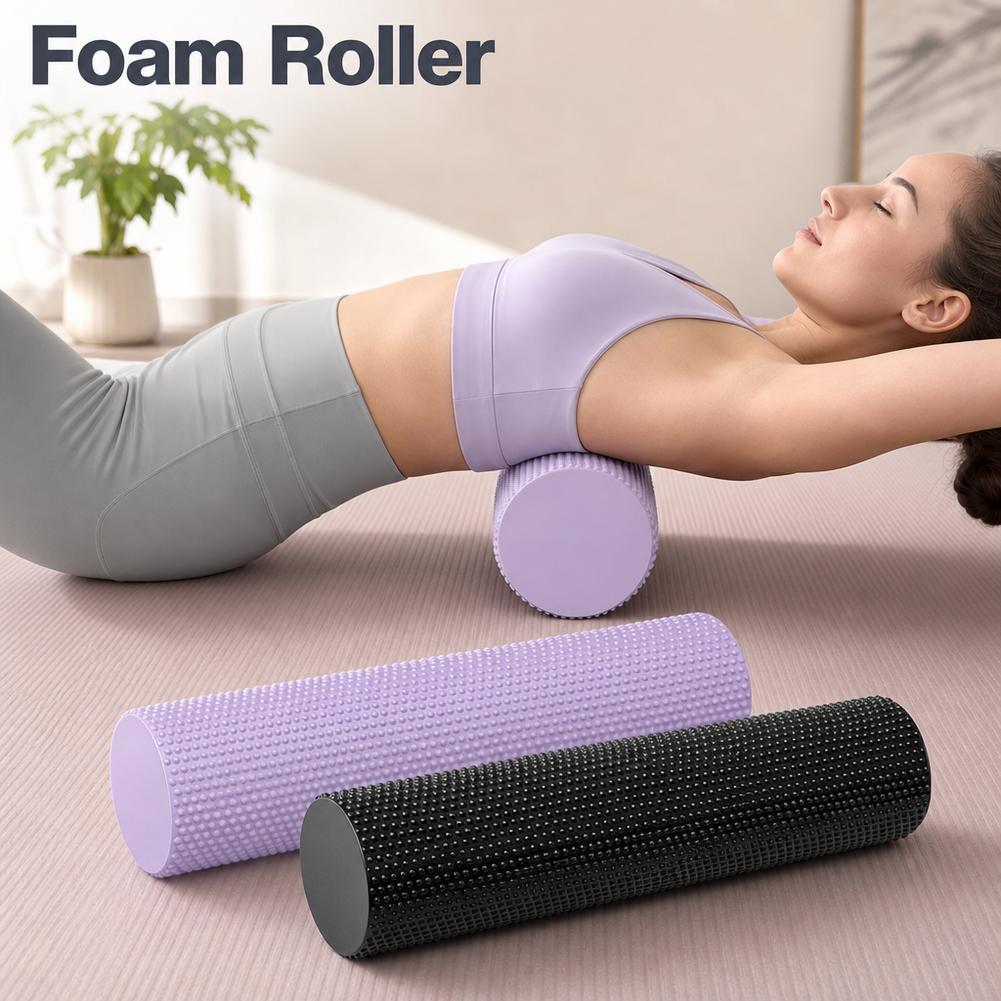 Pilates Yoga Stretching - Roller Busa Yoga EVA Kepadatan Tinggi