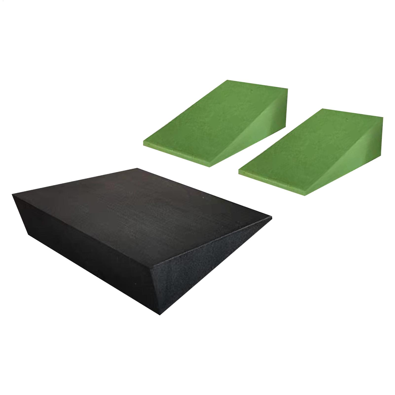 Pilates Yoga Block Exercises - 3 Buah Blok Yoga Wedge Busa