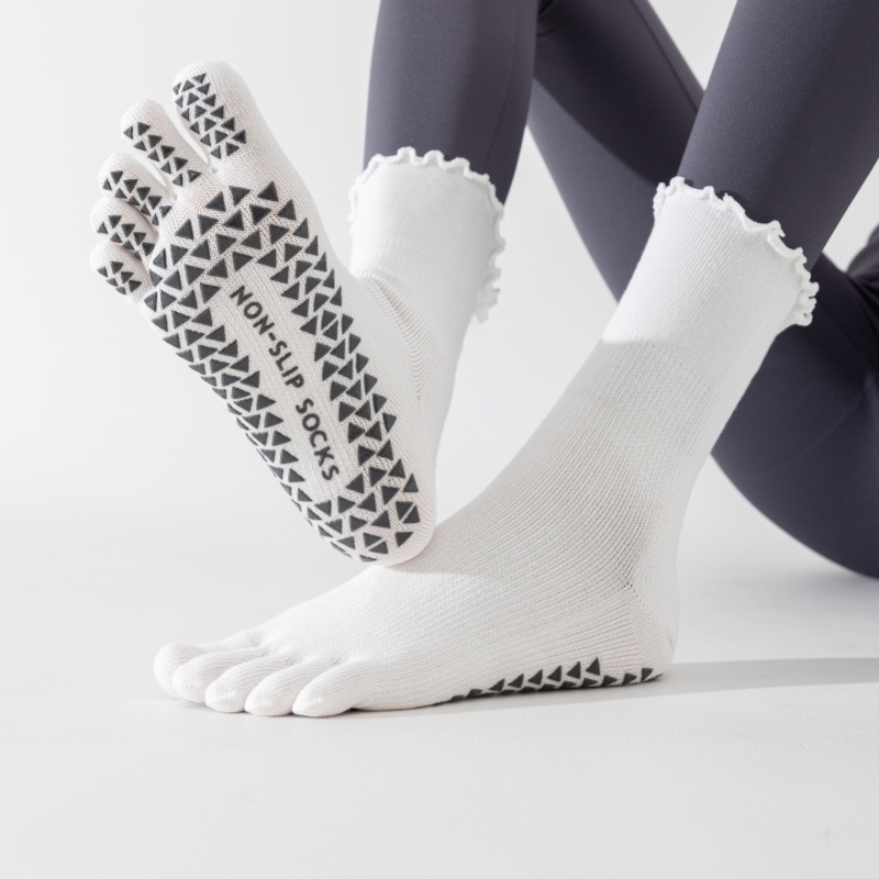 Kaus Kaki Yoga Anti-Selip deng - Pilates Yoga Gym ulasan dan harga
