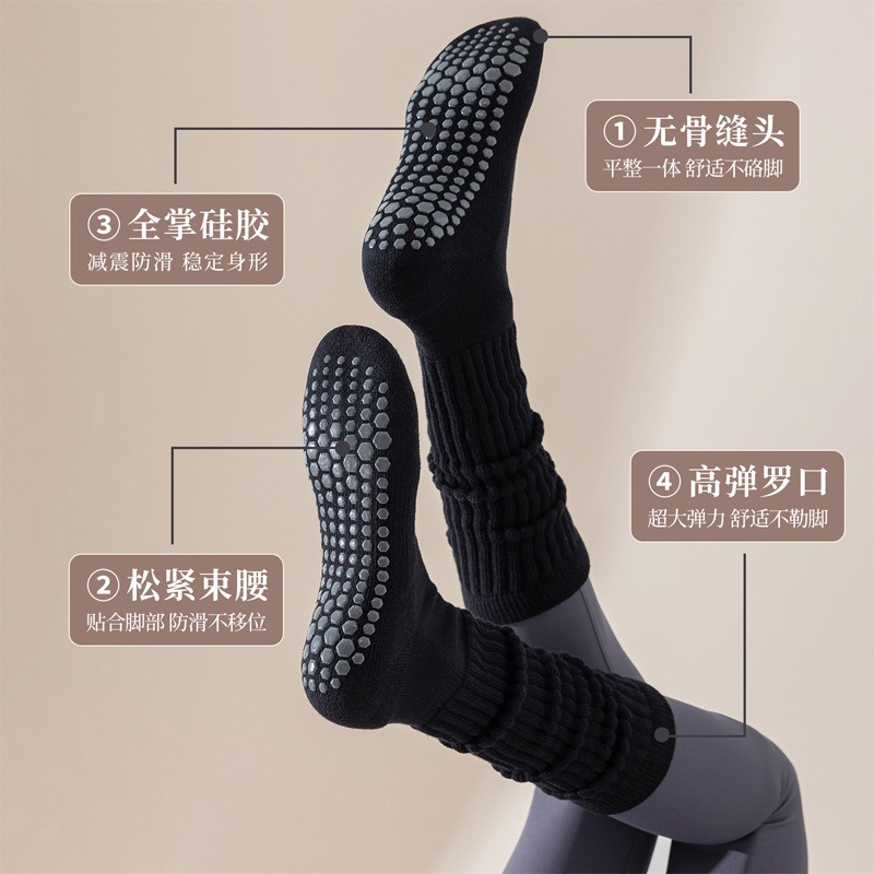 Kaos Kaki Pilates Wanita Katun - Pilates Yoga Gym ulasan dan harga