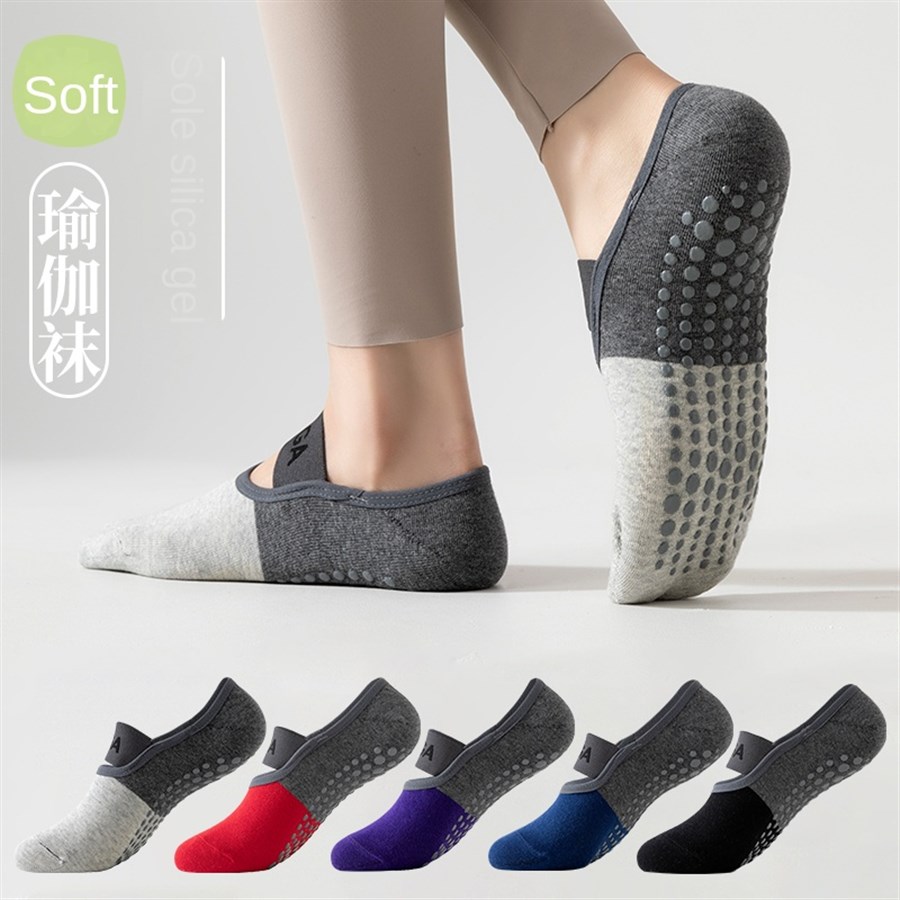 5 pasang Kaus Kaki Yoga Profes - Yoga Strap Cotton ulasan dan harga
