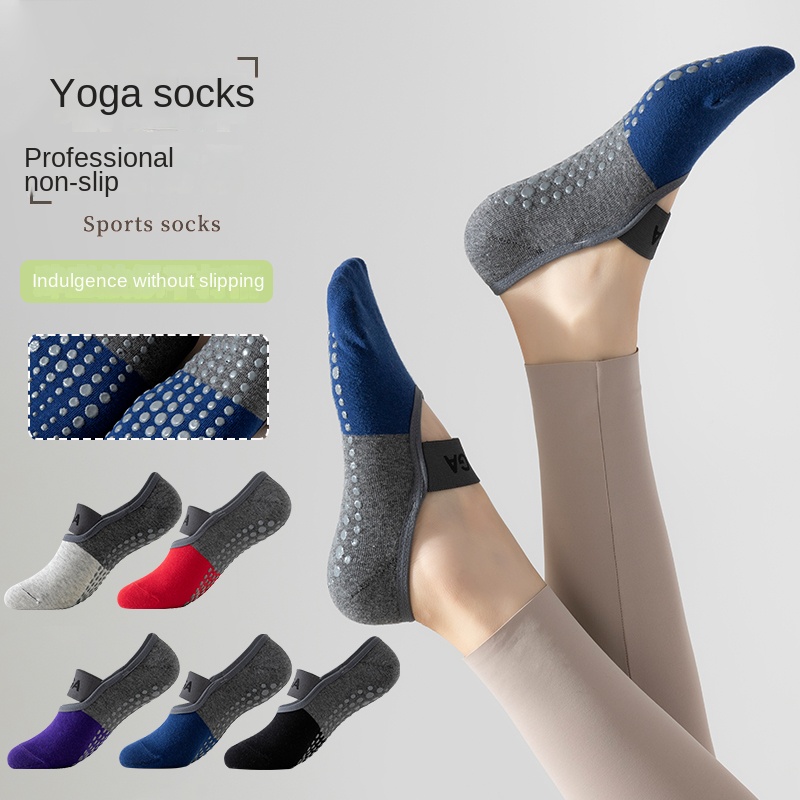 5 pasang Kaus Kaki Yoga Profes - Yoga Strap Cotton ulasan dan harga