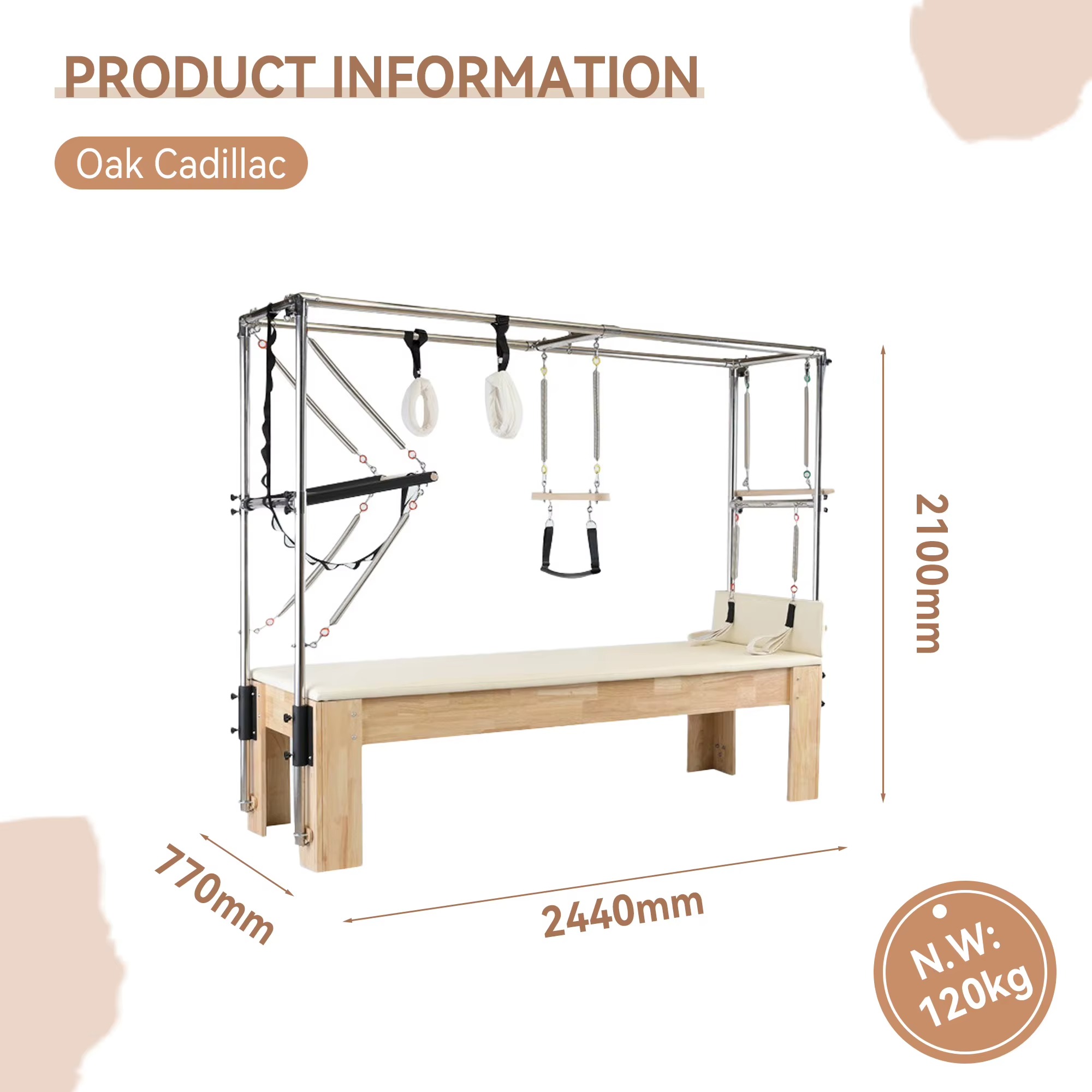 Peralatan Reformer Pilates Kay - Pilates Yoga Origin ulasan dan harga