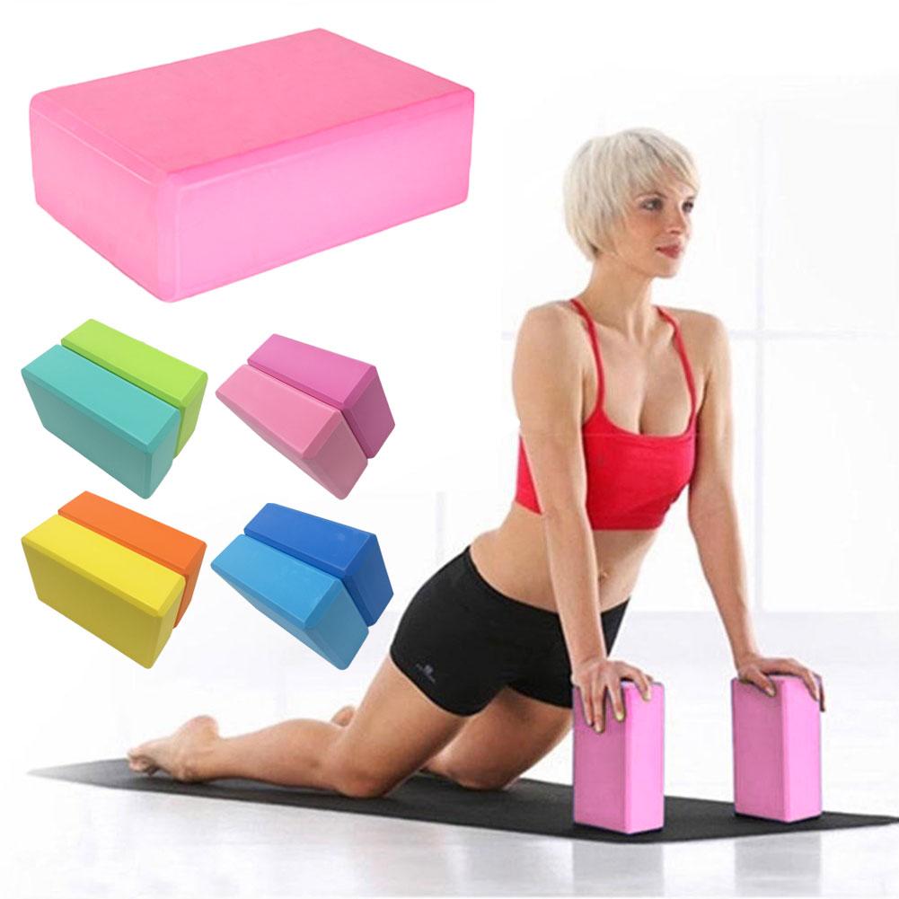 Balok Yoga dari Busa EVA, Alat - Pilates Yoga Block Exercises ulasan dan harga