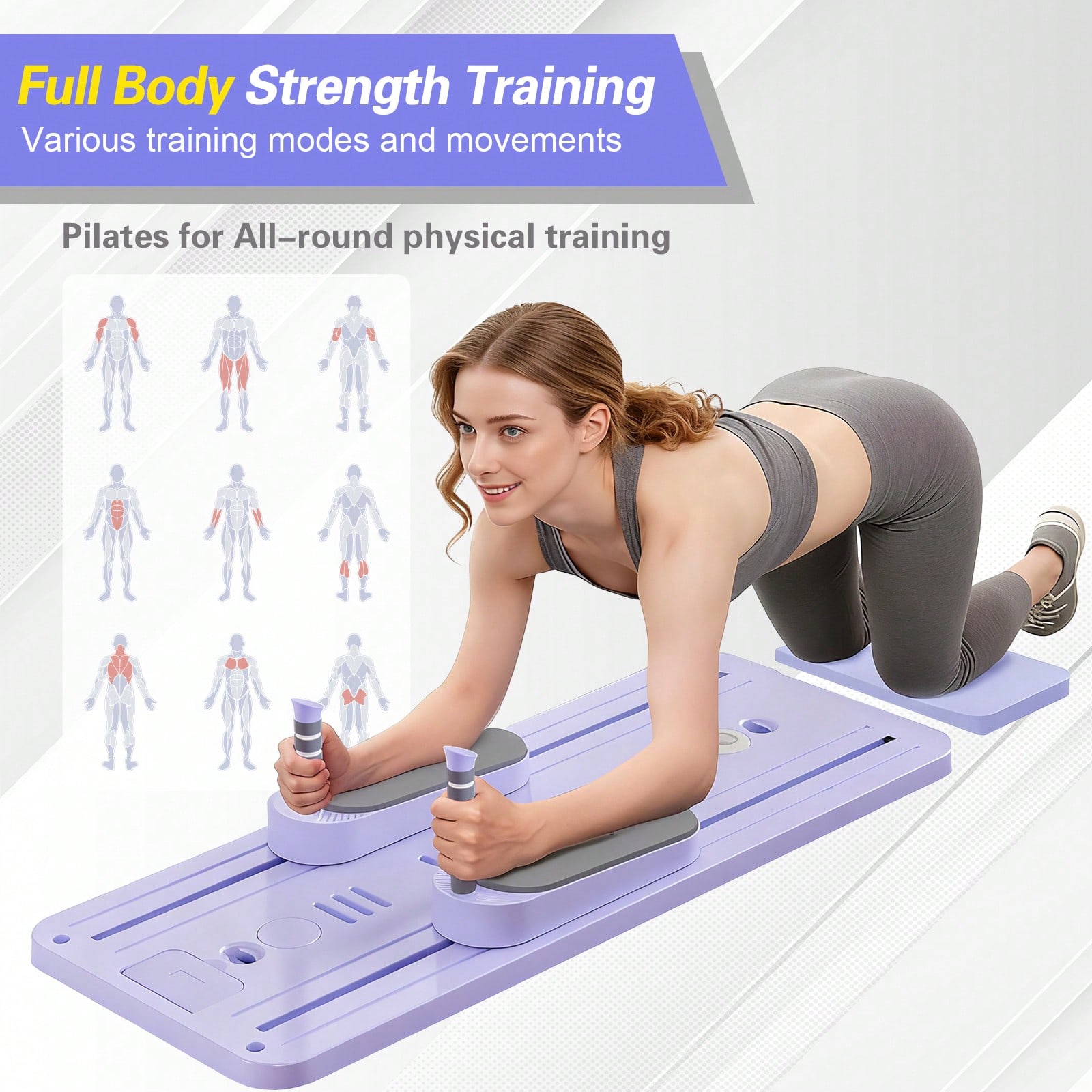 Reformer Pilates dengan Bar, P - Pilates & Yoga Tina Fehrenbach ulasan dan harga