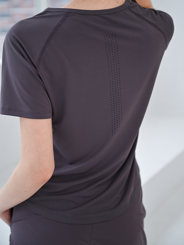 Kaos Yoga Tipis yang Bernapas  - Pilates Yoga Morning ulasan dan harga