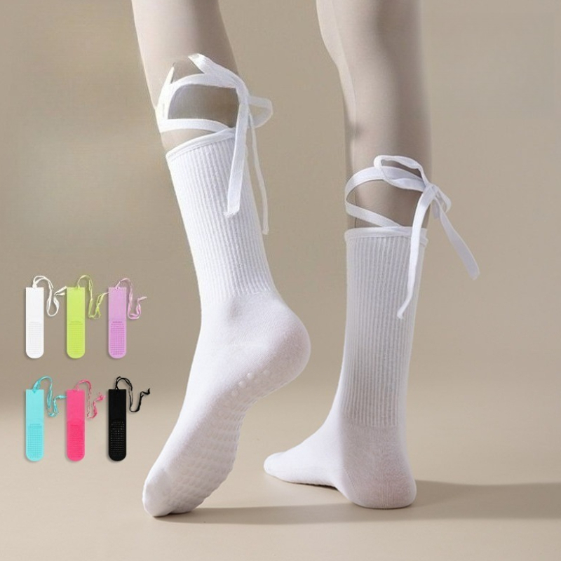 1 Pasang Kaus Kaki Yoga Siliko - Pilates Yoga Youtube ulasan dan harga