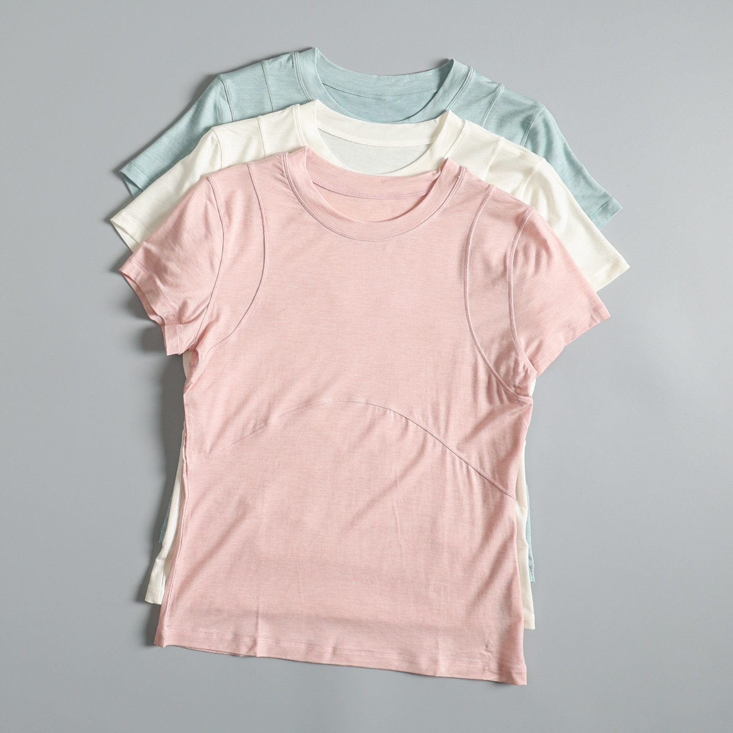 Kaos yoga tipis dan bernapas u - Pilates Yoga Morning ulasan dan harga