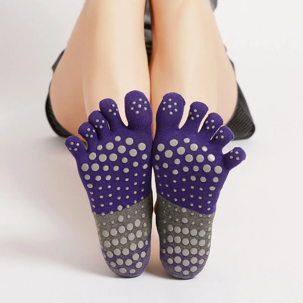1 Pasang Kaus Kaki Lima Jari W - Pilates Yoga Youtube ulasan dan harga
