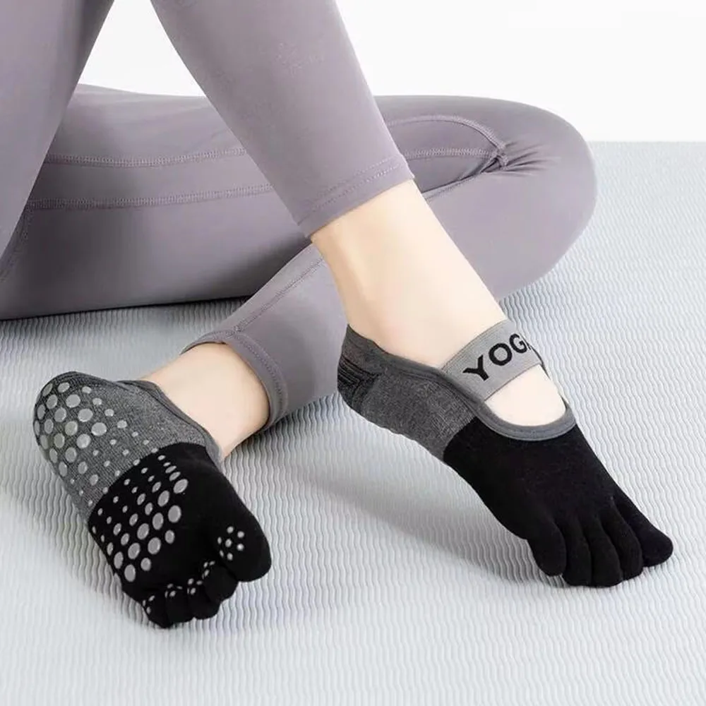 1 Pasang Kaus Kaki Lima Jari W - Pilates Yoga Youtube ulasan dan harga