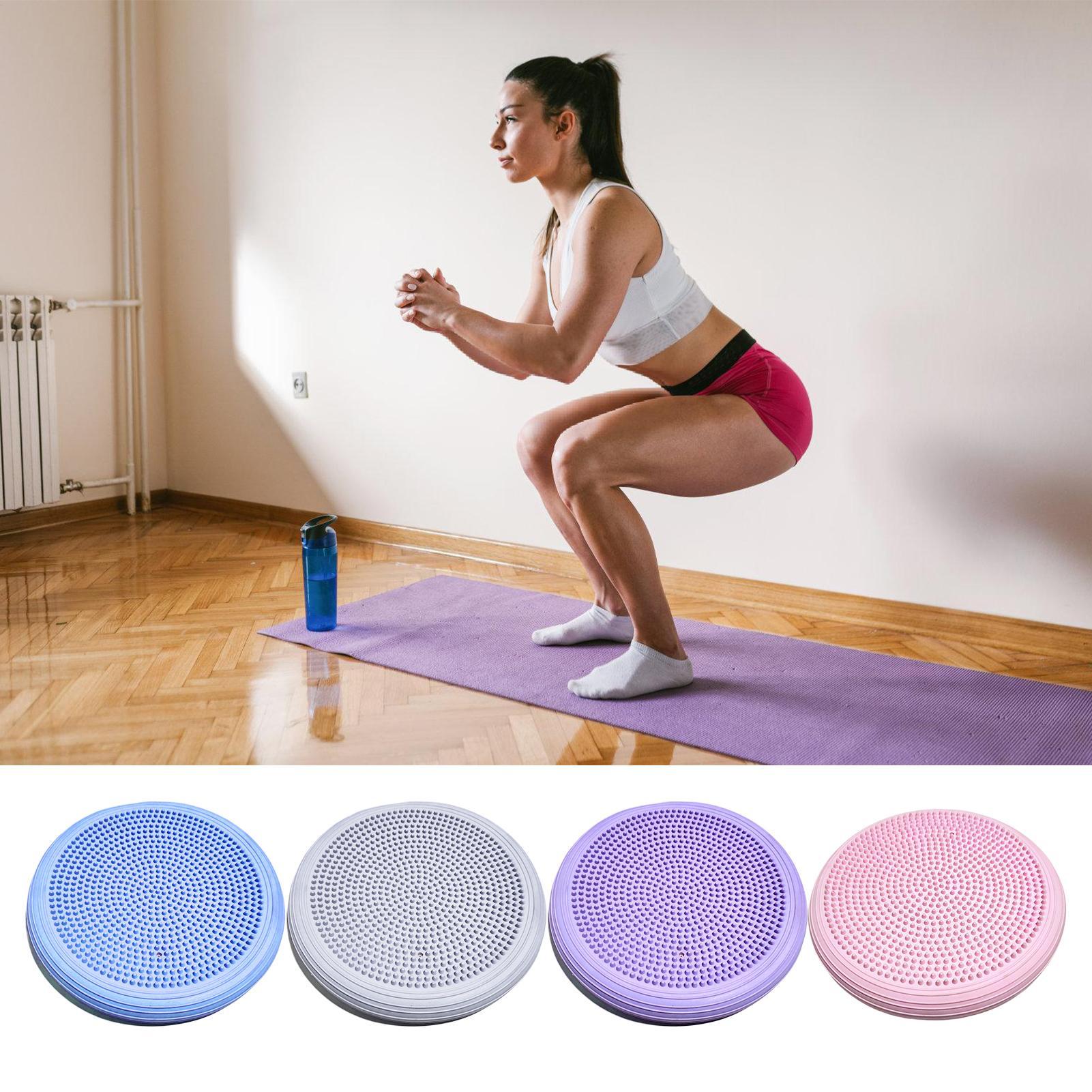 Bantal Pijat Tiup Anti Selip,  - Exercise Disc Inflatable ulasan dan harga