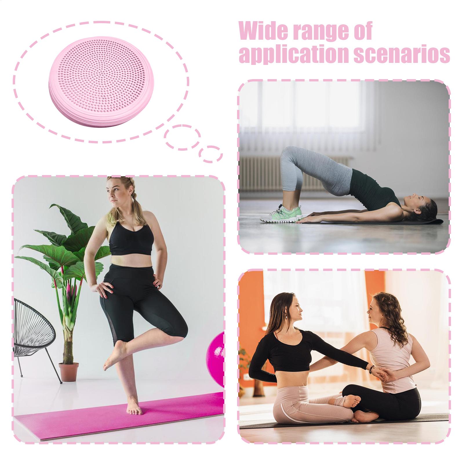 Bantal Pijat Tiup Anti Selip,  - Exercise Disc Inflatable ulasan dan harga