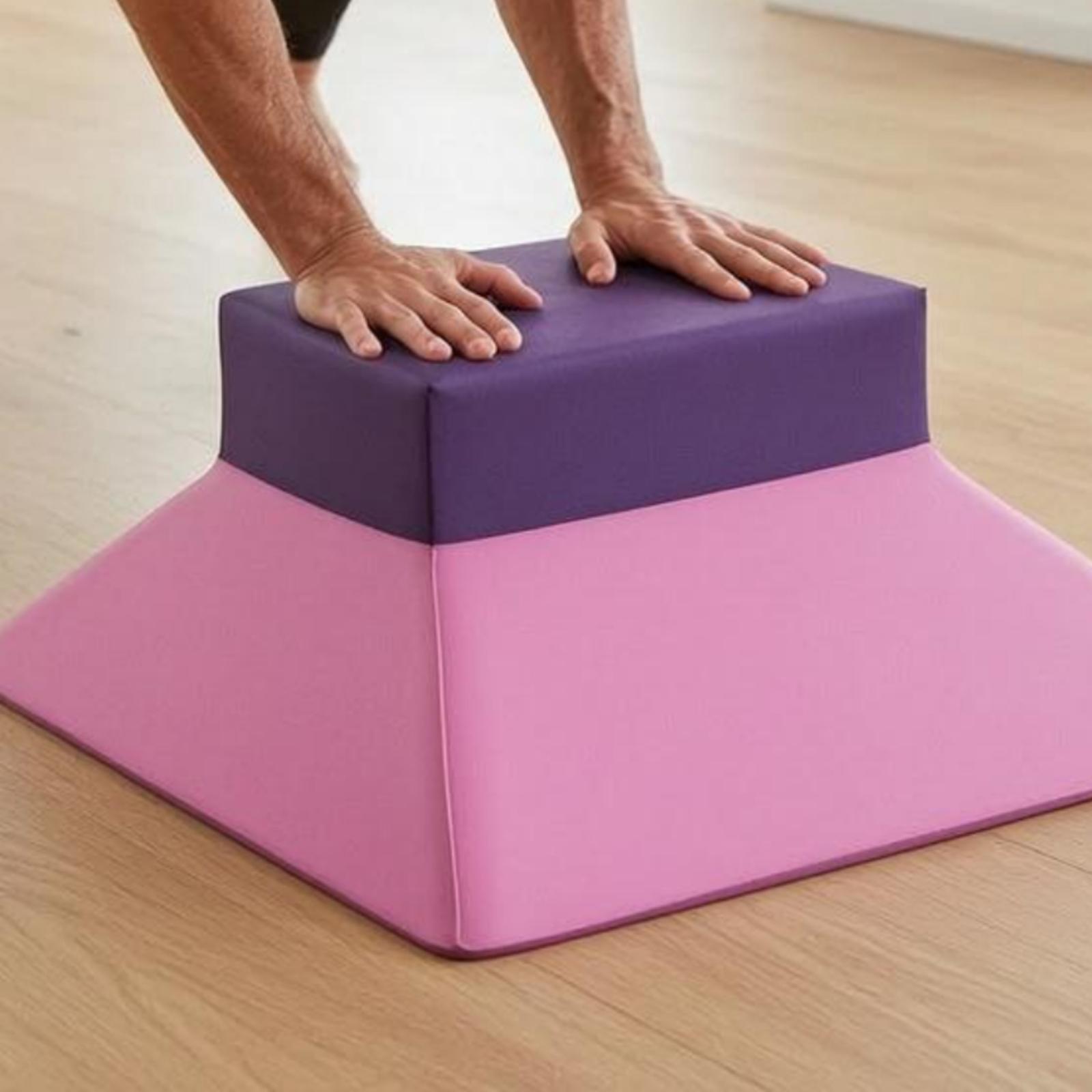 Alas Yoga Berbentuk Baji untuk - Pilates Yoga Block Exercises ulasan dan harga