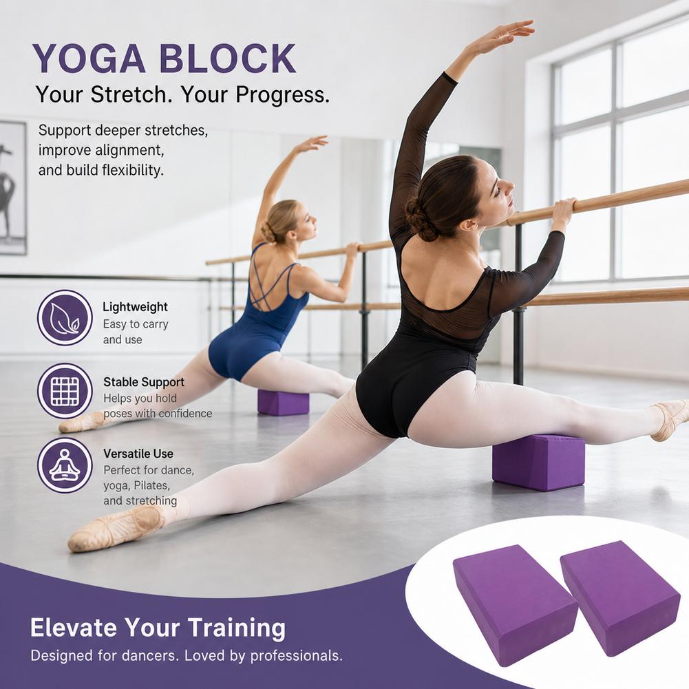 Blok Yoga untuk Menari, Bata B - Pilates Yoga Block Exercises ulasan dan harga