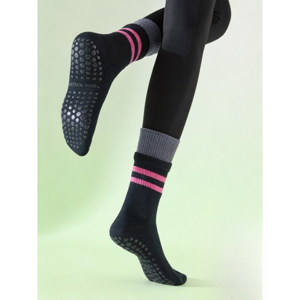 1 Buah Kaus Kaki Yoga Anti Sel - Pilates Yoga Gym ulasan dan harga