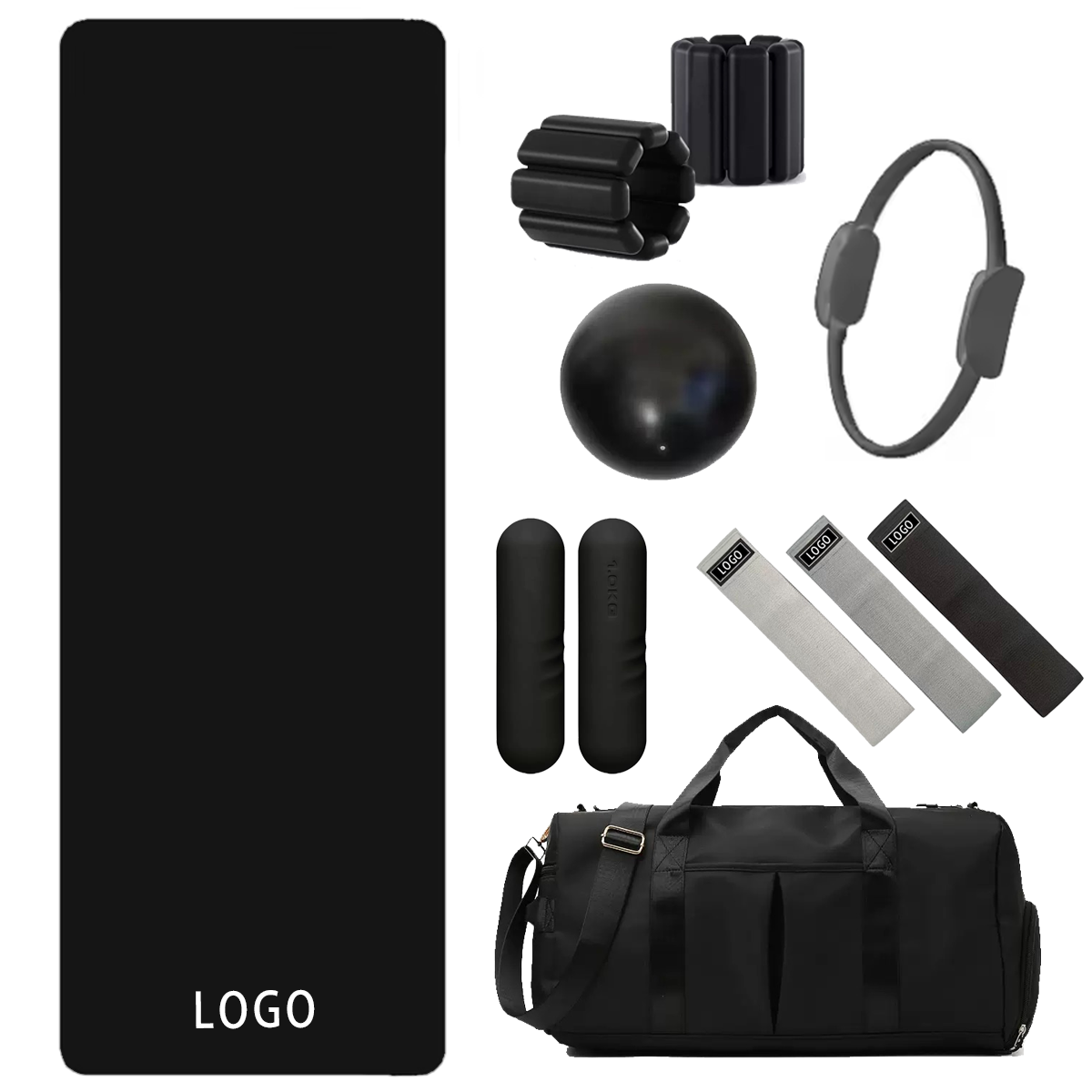Set Perlengkapan Fitness denga - Pilates Yoga Stretching ulasan dan harga