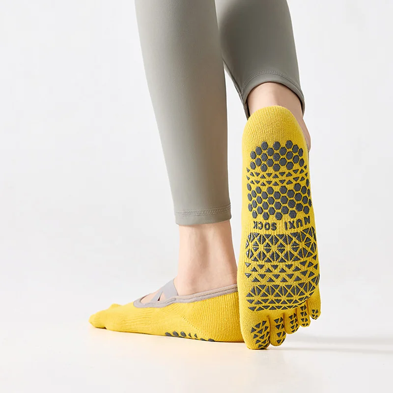 5/10 Pasang Kaus Kaki Yoga Wan - Pilates Yoga Gym ulasan dan harga