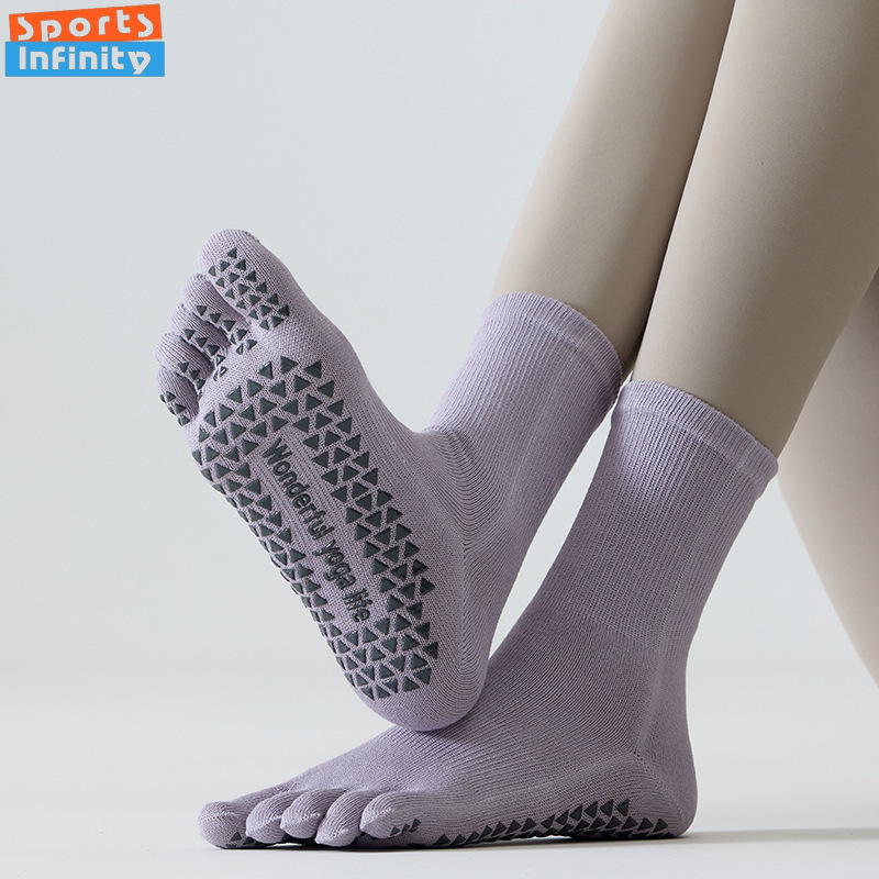 Kaos Kaki Yoga Lima Jari Anti  - Pilates Yoga Youtube ulasan dan harga