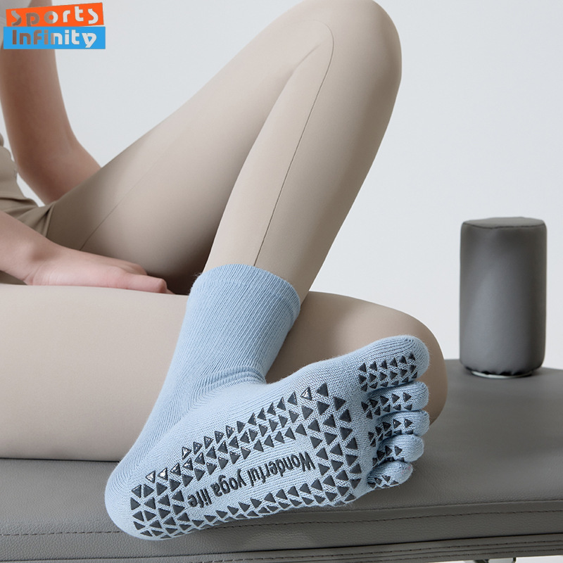 Kaos Kaki Yoga Lima Jari Anti  - Pilates Yoga Youtube ulasan dan harga