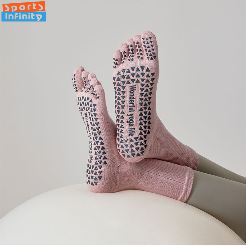 Kaos Kaki Yoga Lima Jari Anti  - Pilates Yoga Youtube ulasan dan harga