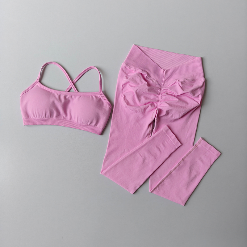 Setelan Fitness Peach Buttock  - Pilates Yoga Legging ulasan dan harga