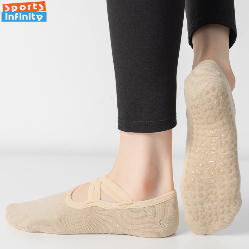 Kaus Kaki Yoga Punggung Terbuk - Yoga Strap Cotton ulasan dan harga
