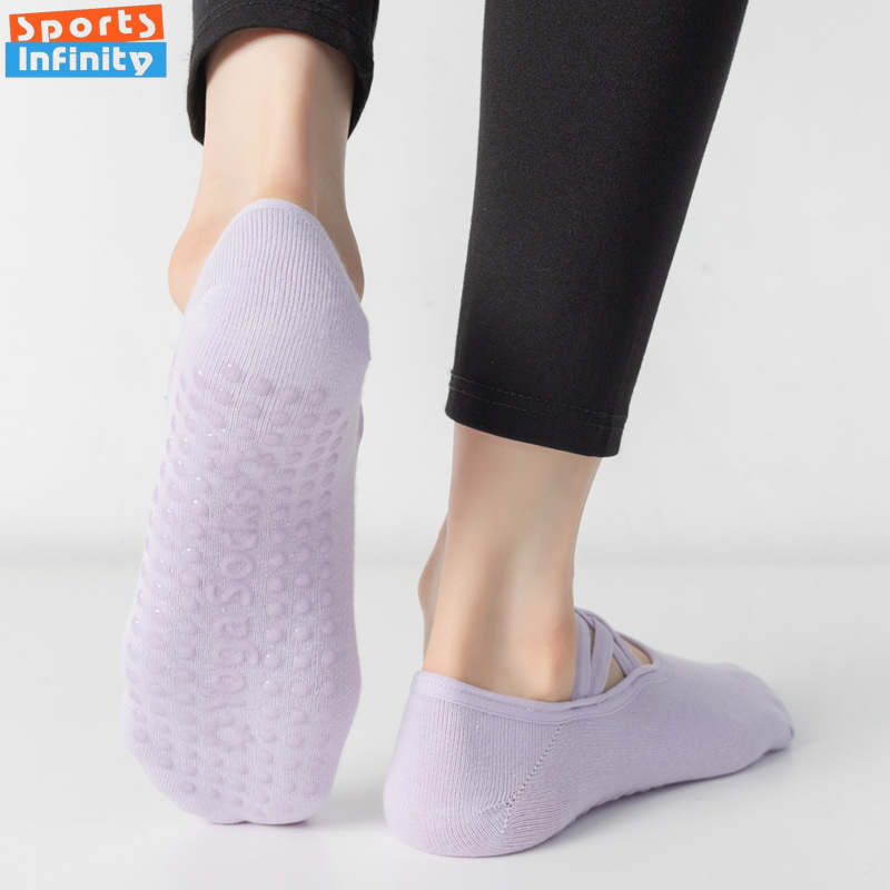 Kaus Kaki Yoga Punggung Terbuk - Yoga Strap Cotton ulasan dan harga