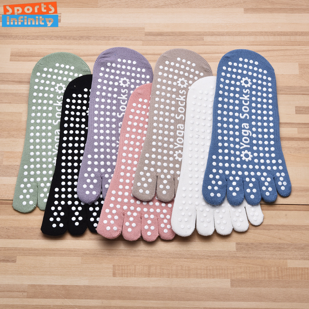 Kaus Kaki Yoga Anti Selip Lima - Yoga Strap Cotton ulasan dan harga