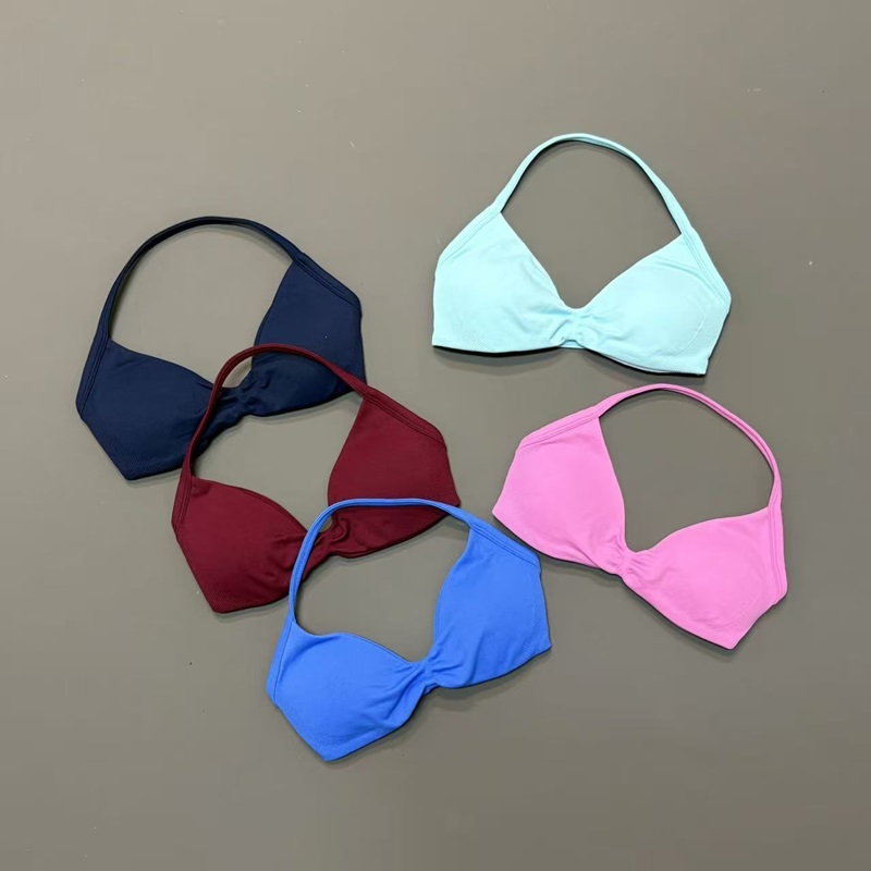 Bra Olahraga Wanita Model Halt - Yoga Strap Cotton ulasan dan harga