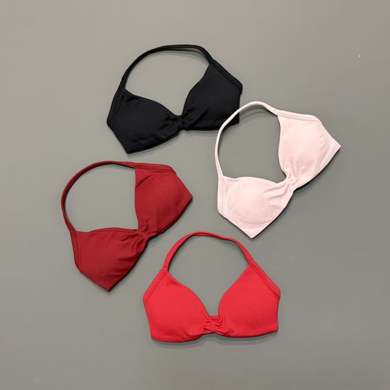 Bra Olahraga Wanita Model Halt - Yoga Strap Cotton ulasan dan harga