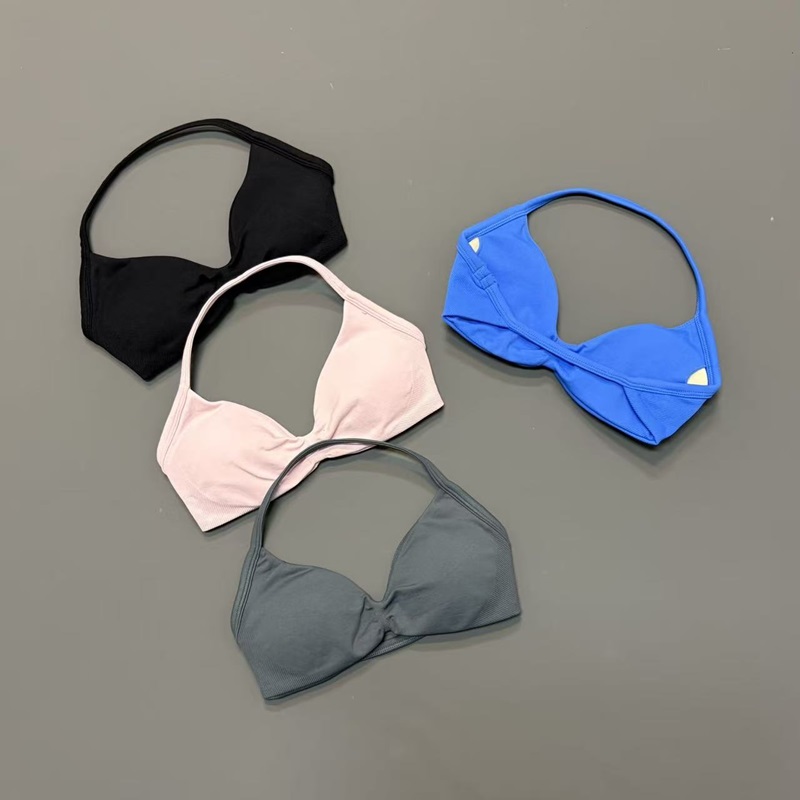 Bra Olahraga Wanita Model Halt - Yoga Strap Cotton ulasan dan harga
