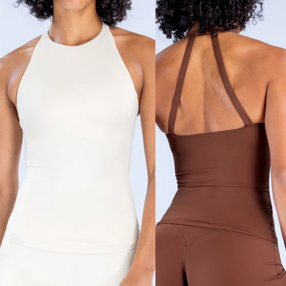 Atasan Tank Top Wanita dengan  - Pilates Yoga Wear ulasan dan harga
