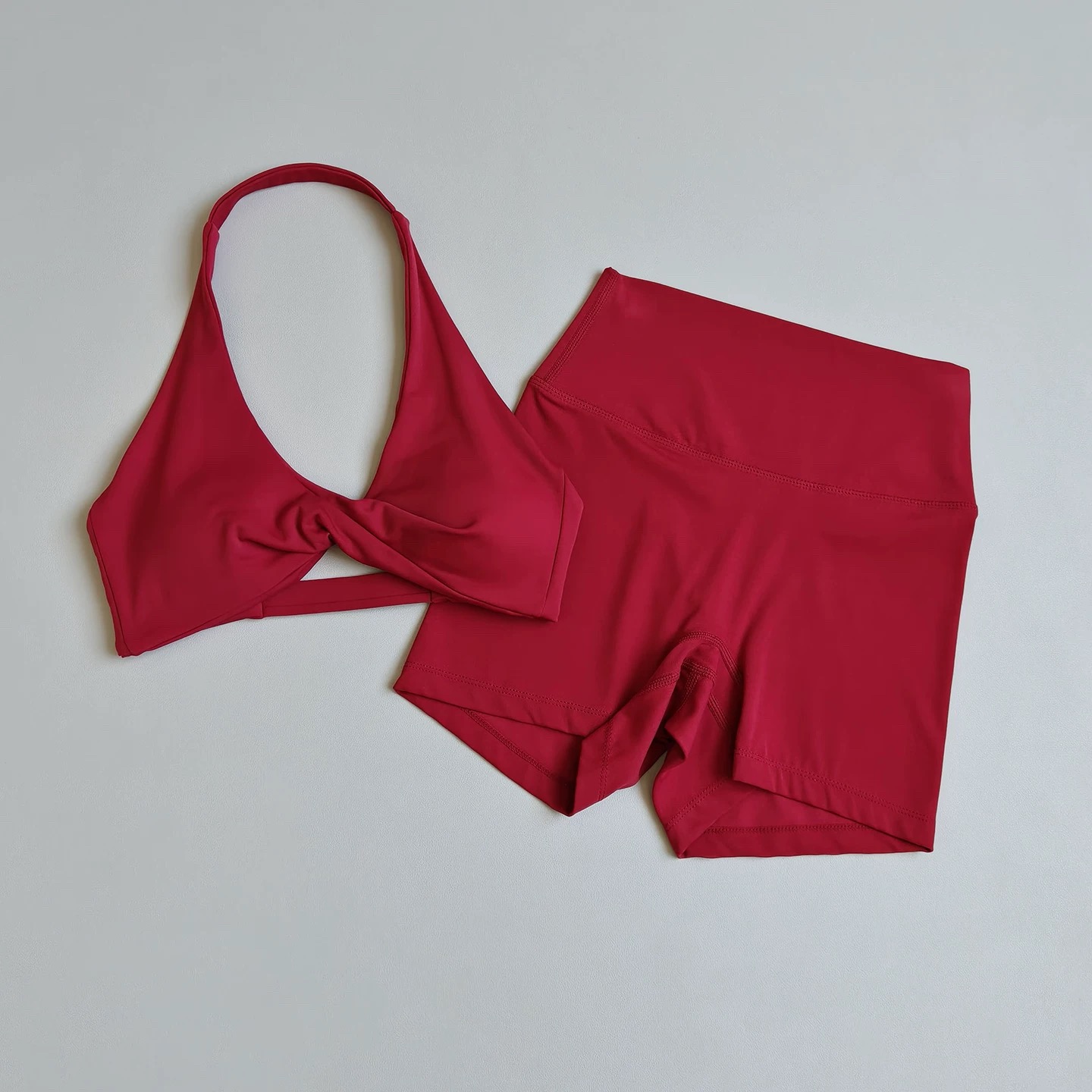 Setelan Yoga Wanita 2-Potong | - Yoga Strap Cotton ulasan dan harga