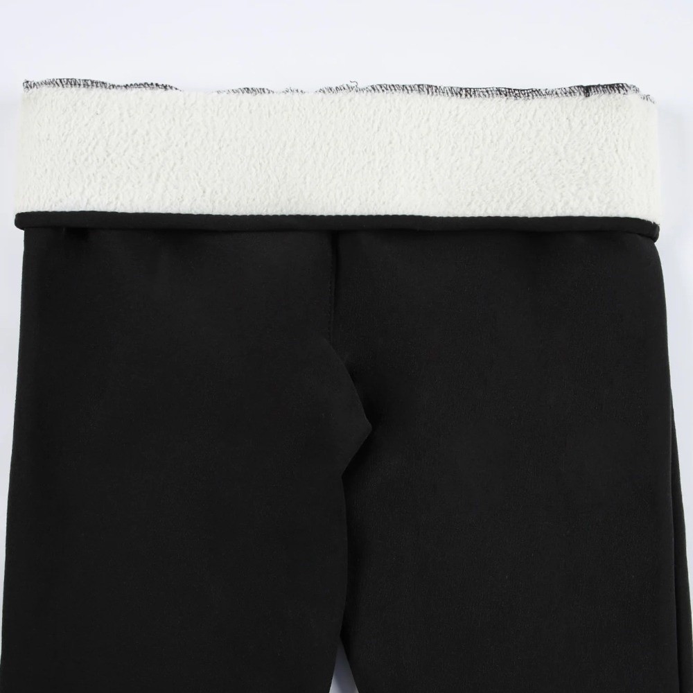 Legging Fleece Pinggang Tinggi - Pilates Yoga Legging ulasan dan harga