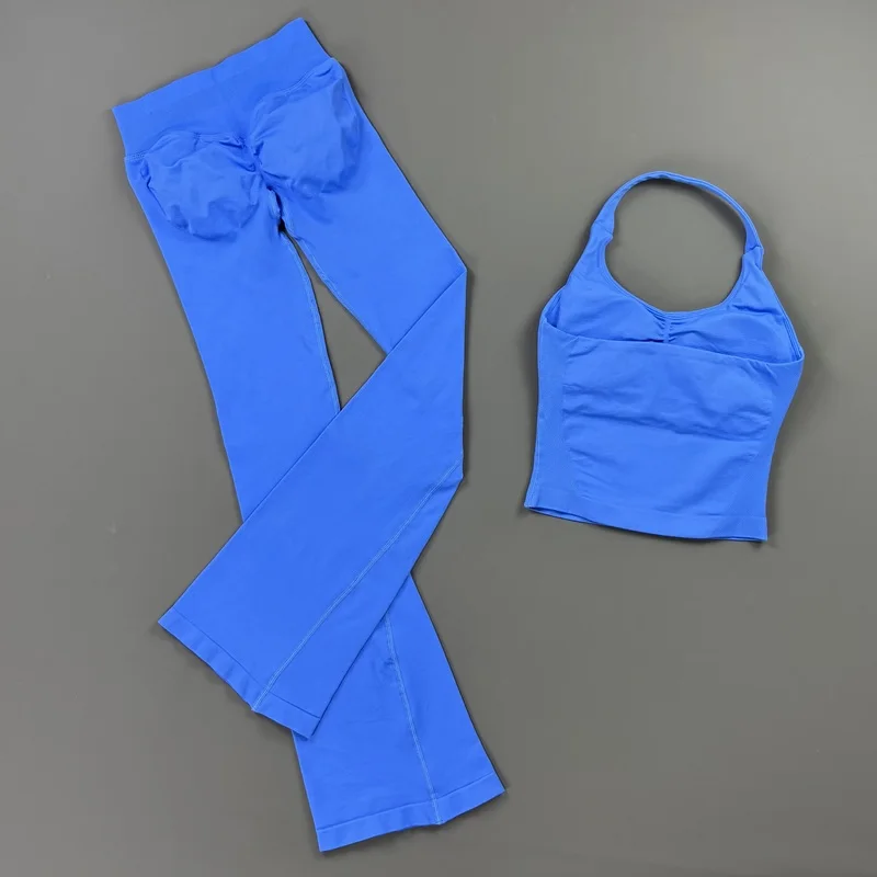 Set Legging Flare Tanpa Jahita - Pilates Yoga Legging ulasan dan harga