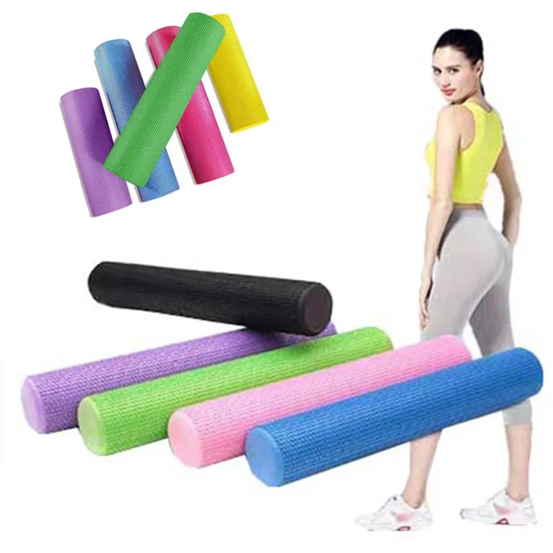 1x 30/45CM EVA rol pijat Yoga  - Pilates Yoga Block Exercises ulasan dan harga
