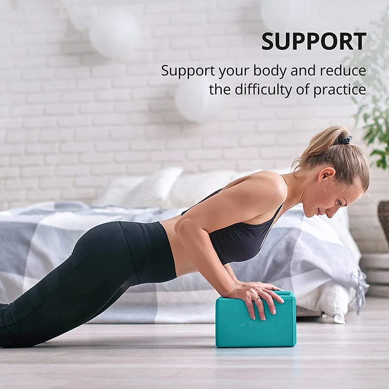 Blok Yoga, Kubus Pilates, Matr - Pilates Yoga Block Exercises ulasan dan harga
