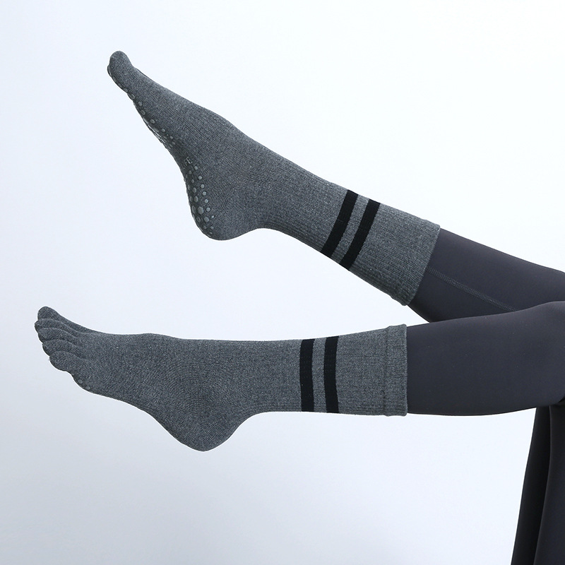 Kaus kaki Yoga anti selip, kau - Pilates Yoga Youtube ulasan dan harga